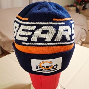 Chicago Bears 1920 Commemorative Beanie Navy and Orange Adult